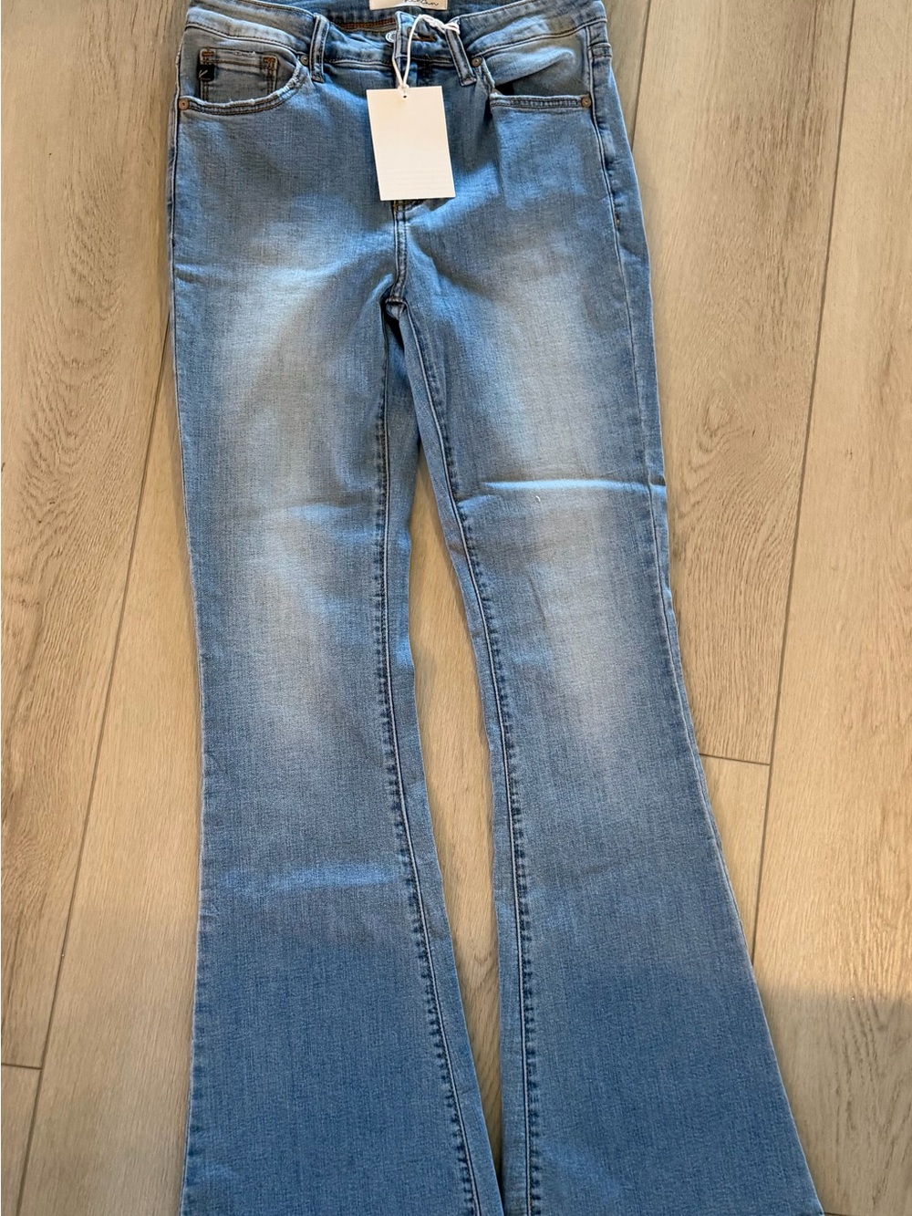 KanCan Light Blue Women's Flared Jeans